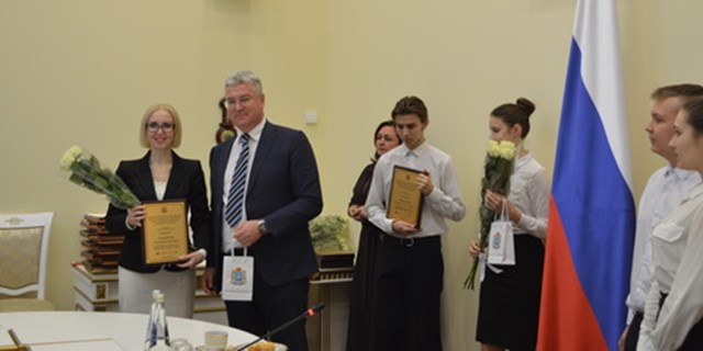 05.12.2022 Самара. Награждение именной премией Губернатора Самарской области