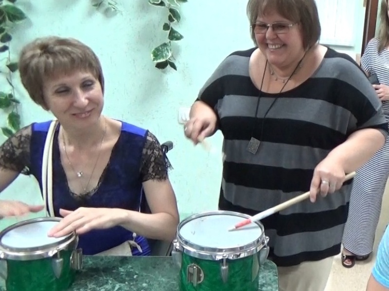 27.07.2016 Музыкальная реабилитация. Веселый барабанщик